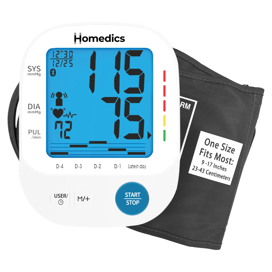  HoMedics BPA-040 Automatic Blood Pressure Monitor : Health &  Household