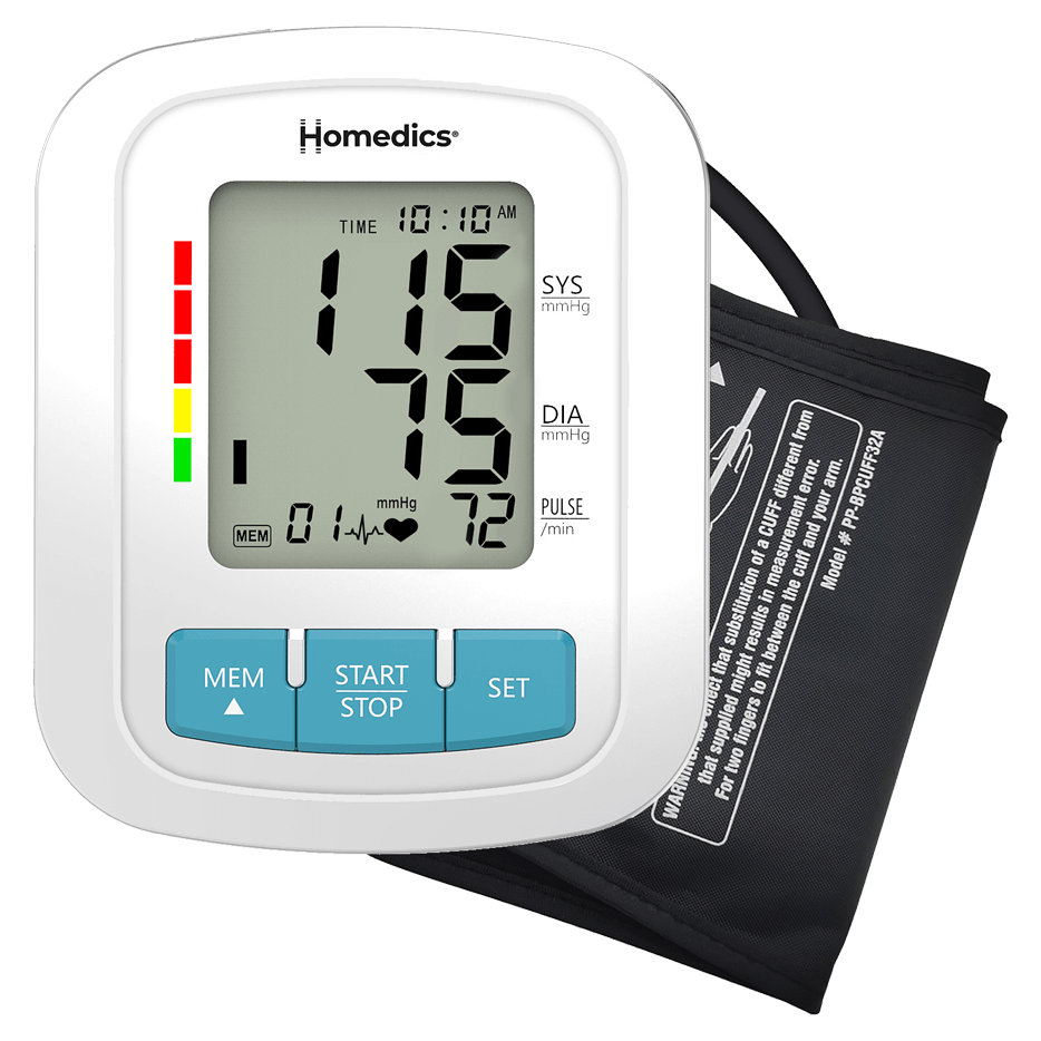 Homedics Manual Arm Blood Pressure Monitor, Accurate Results, Size: One size, 9 inch - 17 inch